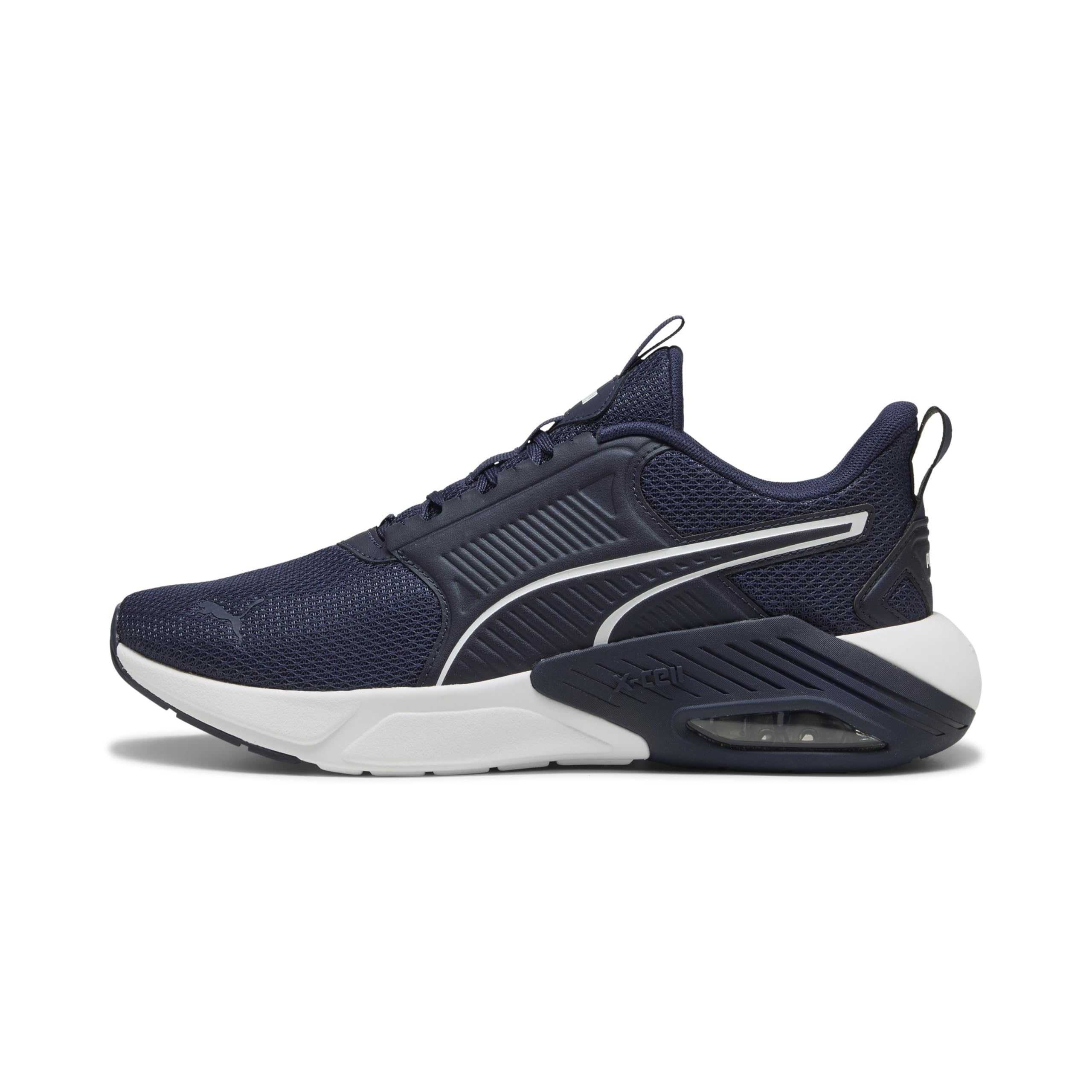 Puma Scarpe da Corsa Unisex X-Cell Nova FsRoad, Puma Navy Puma Bianco, 43 EU