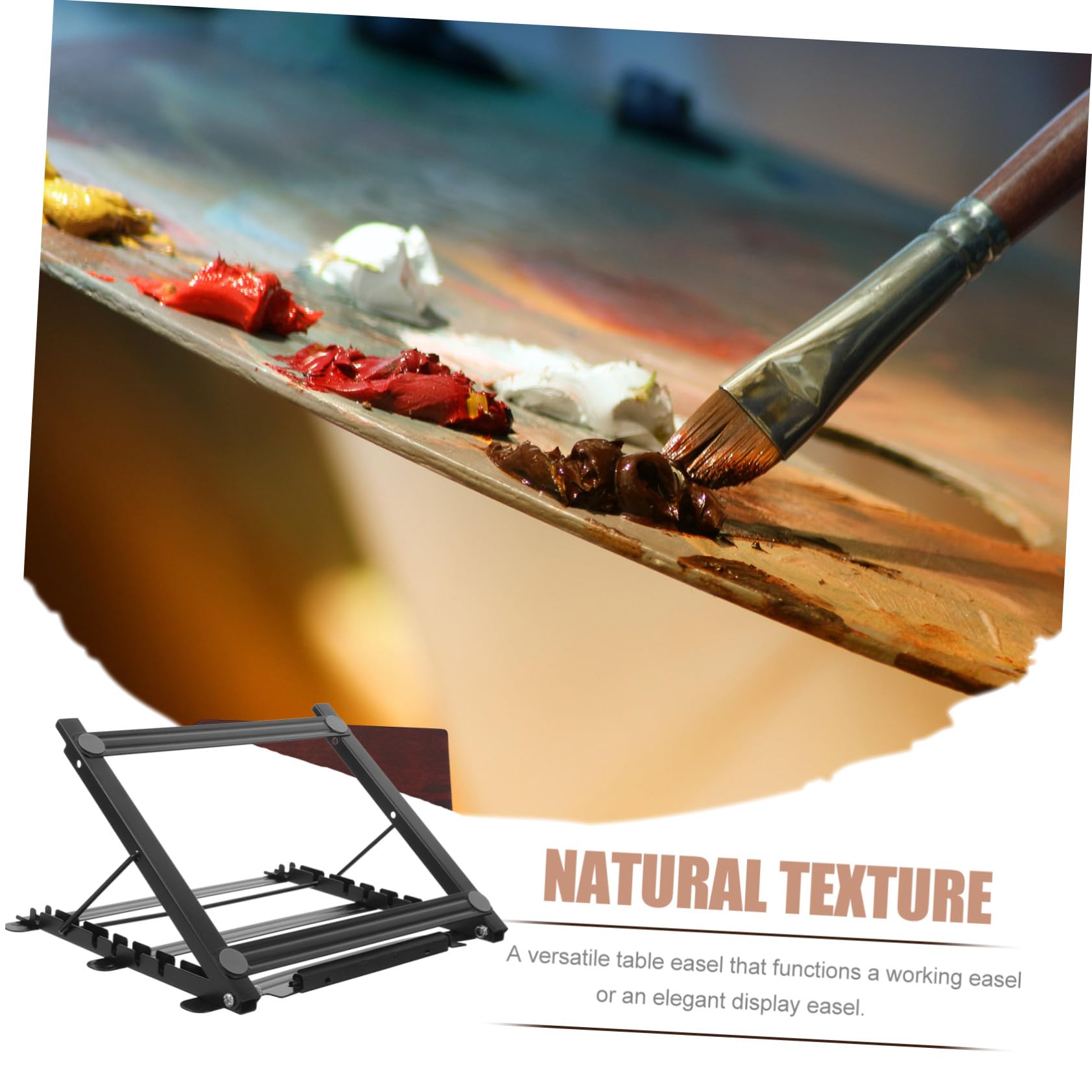 UTHCLO Soporte de Metal para Light Box Práctico y Resistente para Calcar Dibujos y Trazado Artístico Oficina y Hogar