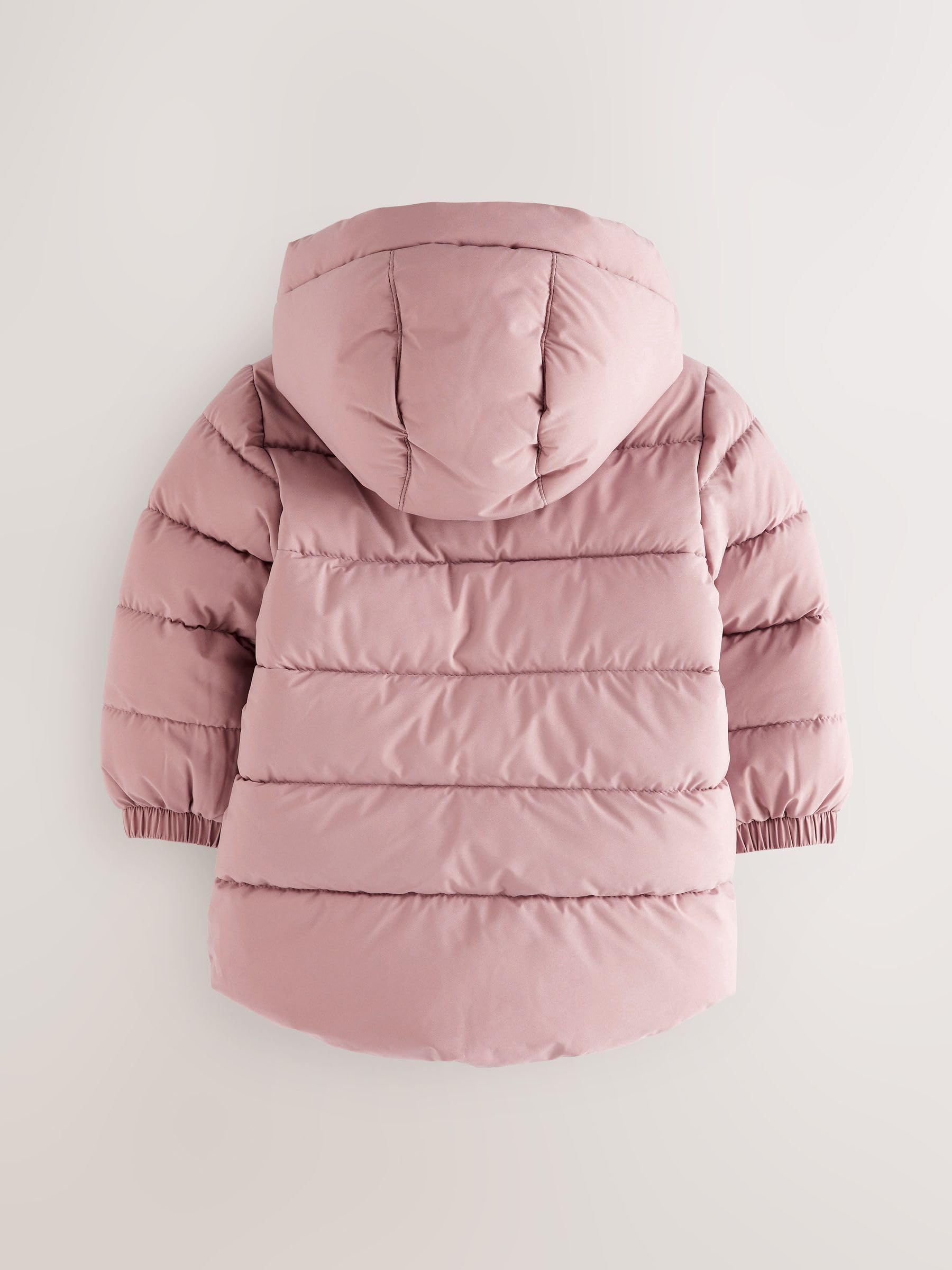 NEXT Niñas Abrigo acolchado impermeable con capucha y forro polar