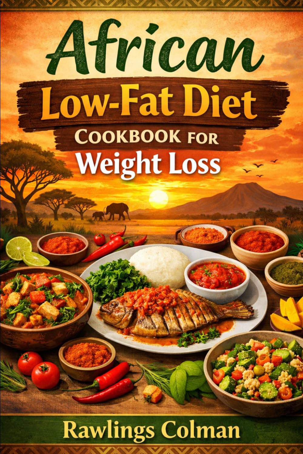 AFRICAN LOW-FAT DIET COOKBOOK FOR WEIGHT LOSS