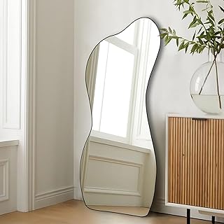 15 Small Cozy Living Room Ideas for Warm Inviting Comfort 90 POZINO Irregular Mirror, Asymmetrical Wall Mirror, 47.2