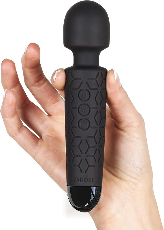 Yarosi Micro Varita De Masaje Personal El Masajeador Inalámbrico De Mano Más Pequeño Y Fuerte, Potente Y Compacto, Perfecto Para Viajes, Eliminación Del Estrés Mágico, Todo El Cuerpo, Espalda, Piernas, Dolores De Manos, Recuperación Deportiva