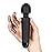 Yarosi Micro Personal Massage Wand Smallest Strongest Handheld Cordless Massager, Strong Powerful Compact Perfect For Travel, Magic Stress Away, All Body Back Legs Hand Pains Sports Recovery