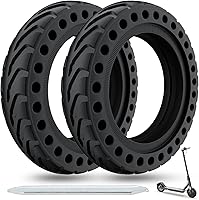 Vista 1 de Neumático sólido para Xiaomi m365 Scooter eléctrico Mijia Mi m365 pro/gotrax gxl V2/gotrax XR, 8.5 pulgadas Scooter eléctrico Ruedas de 8 1/2