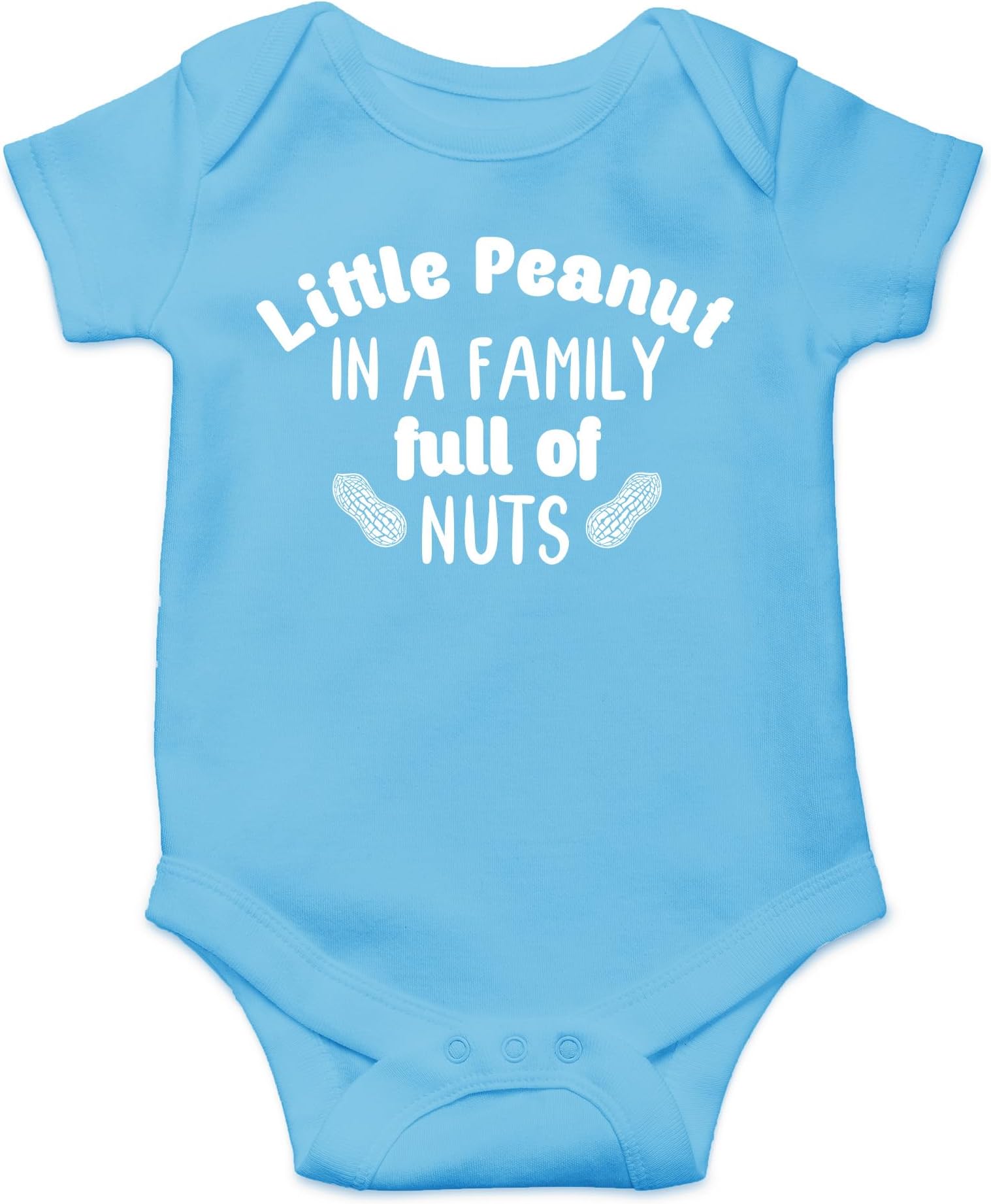 CBTwearLittle Peanut Baby Bodysuit - Adorable Boy Girl Romper Clothing Funny Cute Infant Outfit Unisex