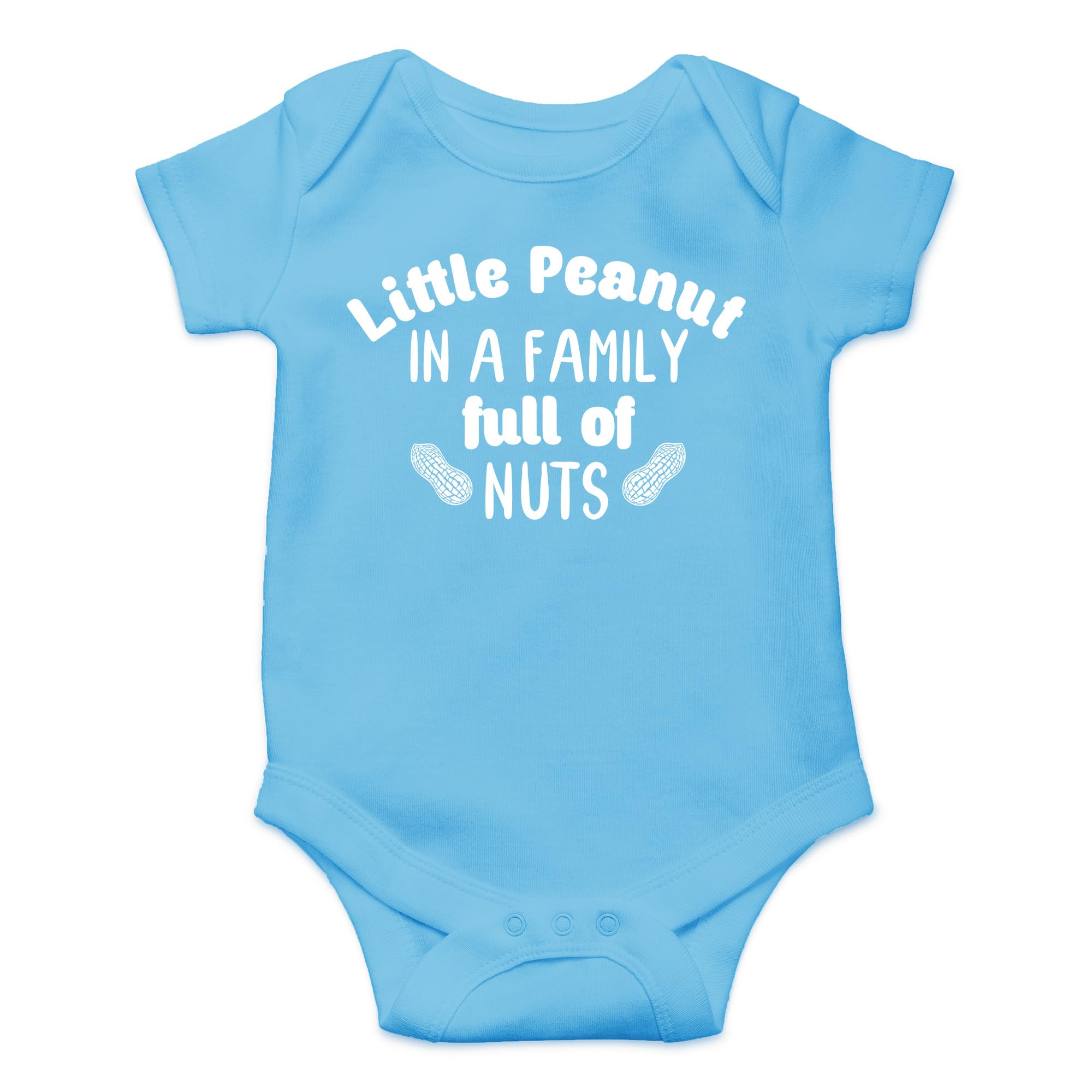 CBTwearLittle Peanut Baby Bodysuit - Adorable Boy Girl Romper Clothing Funny Cute Infant Outfit Unisex