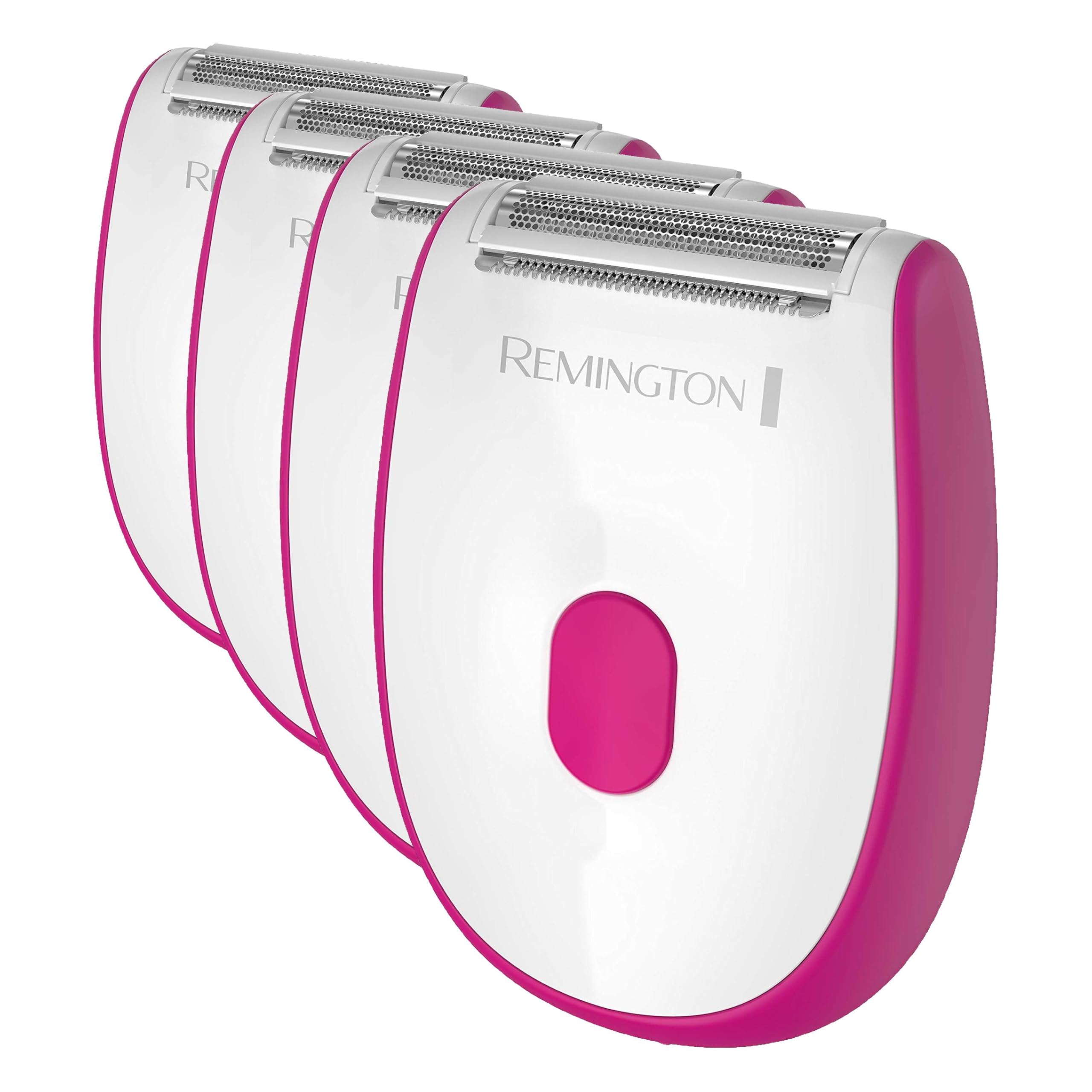 Remington WSF4810US Smooth &amp; Silky On The Go Shaver,Wet/Dry Razor with Hypoallergenic Foil,Color/Design May Vary,(Pack of 4)