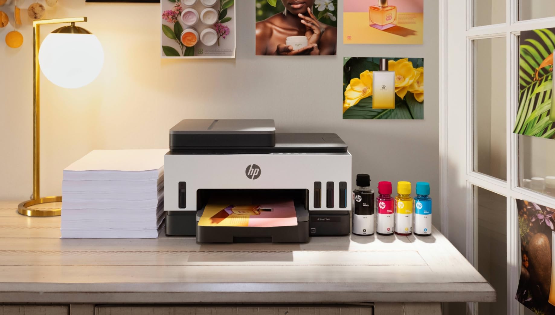 HP Smart Tank 7307 941P5A, Stampante multifunzione a colori con Serbatoi d’Inchiostro, Stampa Fronte/Retro Automatico, Scansione, ADF, 15 ppm, Casa e Piccolo Ufficio, Fino a 3 anni di stampa inclusi