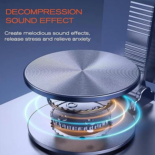 Miniatura 6 de PONICOR Soporte giratorio para teléfono móvil de 360 para escritorio, soporte de teléfono de metal de aluminio plegable y ajustable, compatible con