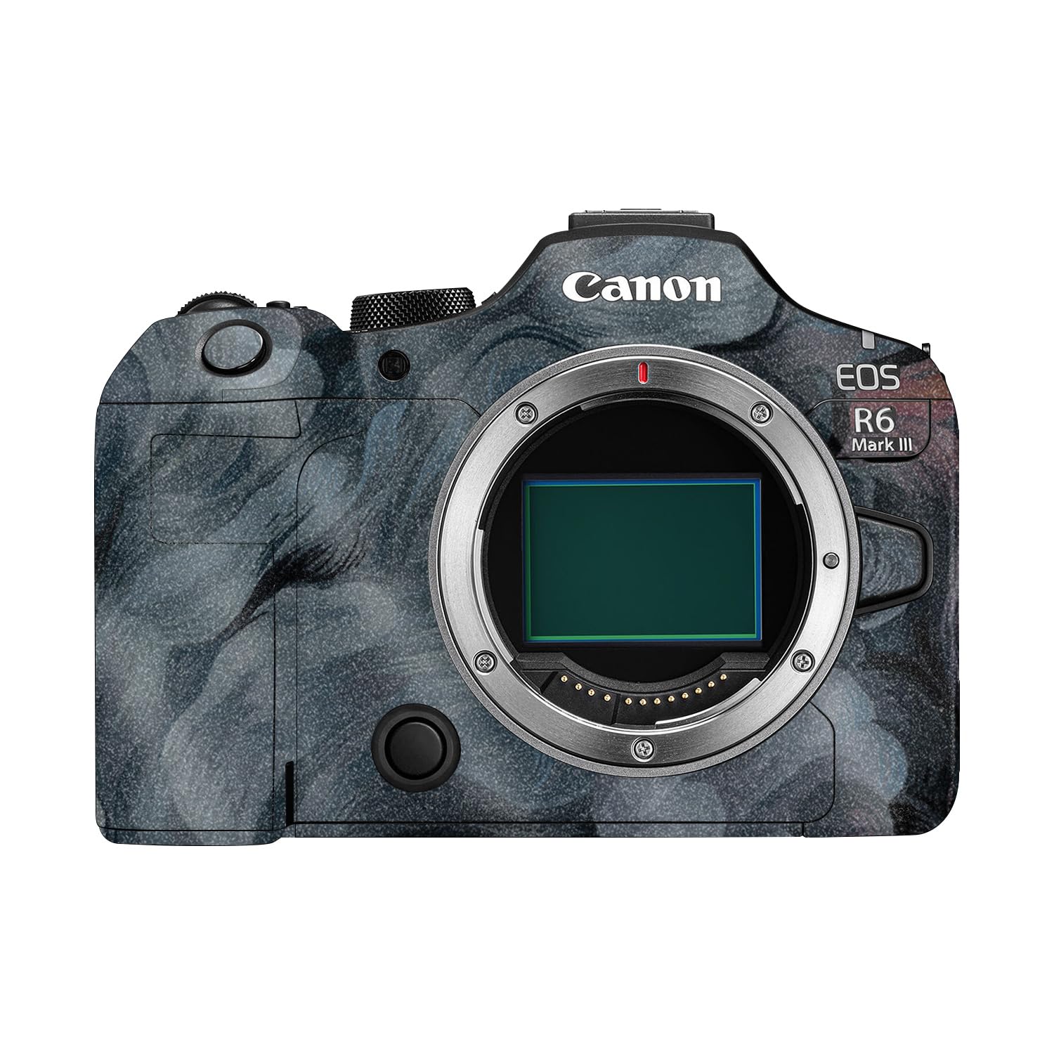 Glossy Glitter Camera Skin Compatible with Canon EOS R6 Mark III (2025) - Storm Cloud - Premium 3M Vinyl Protective Wrap Decal Cover - Easy to Apply | Crafted in the USA by MightySkins