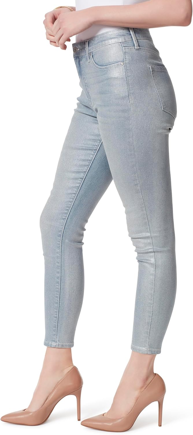 Jessica Simpson Women's Adored Curvy High Rise Ankle Skinny Standard - Image 3