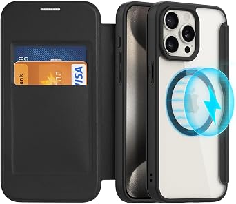 iPhone 15 pro max Wallet case with Card Holder,Folio iPhone 15 pro max case Wallet, Credit Card Slot Black, for iPhone15 Pro Max 6.7"