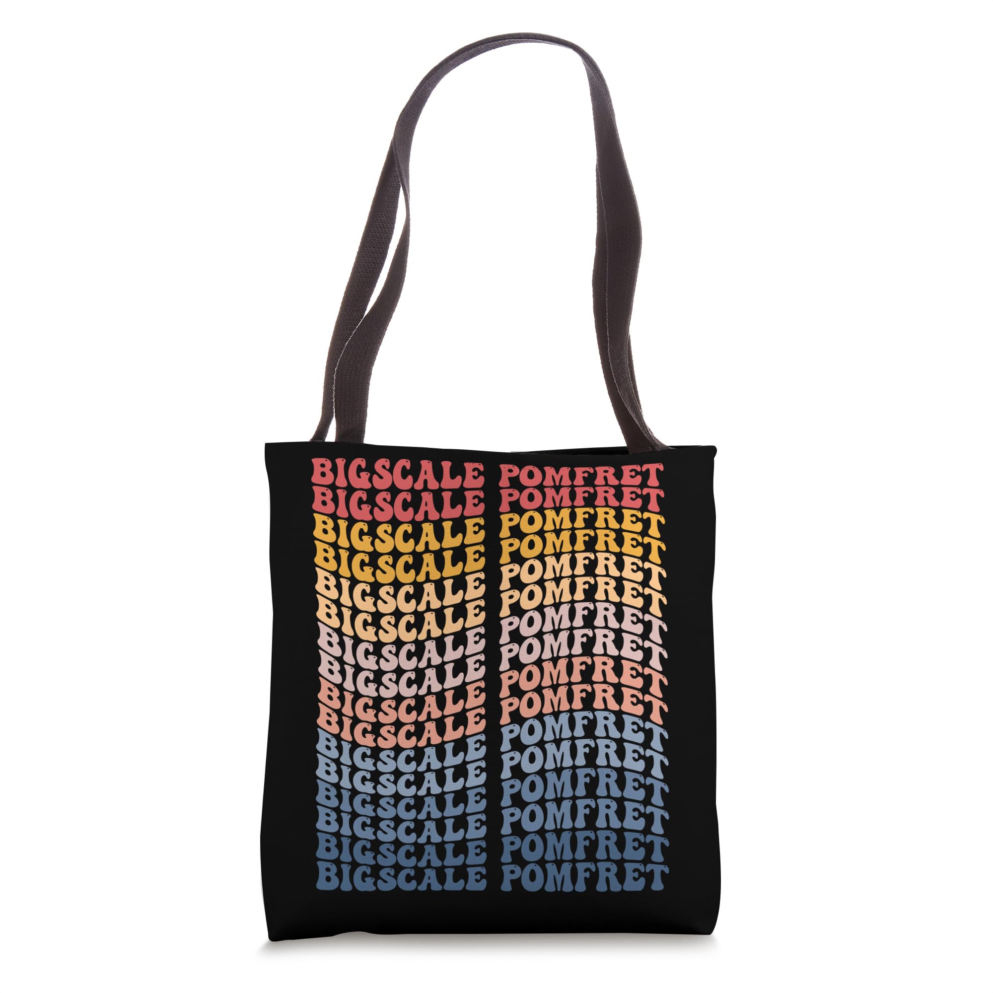 Bigscale Pomfret Groovy Retro Fish Tote Bag