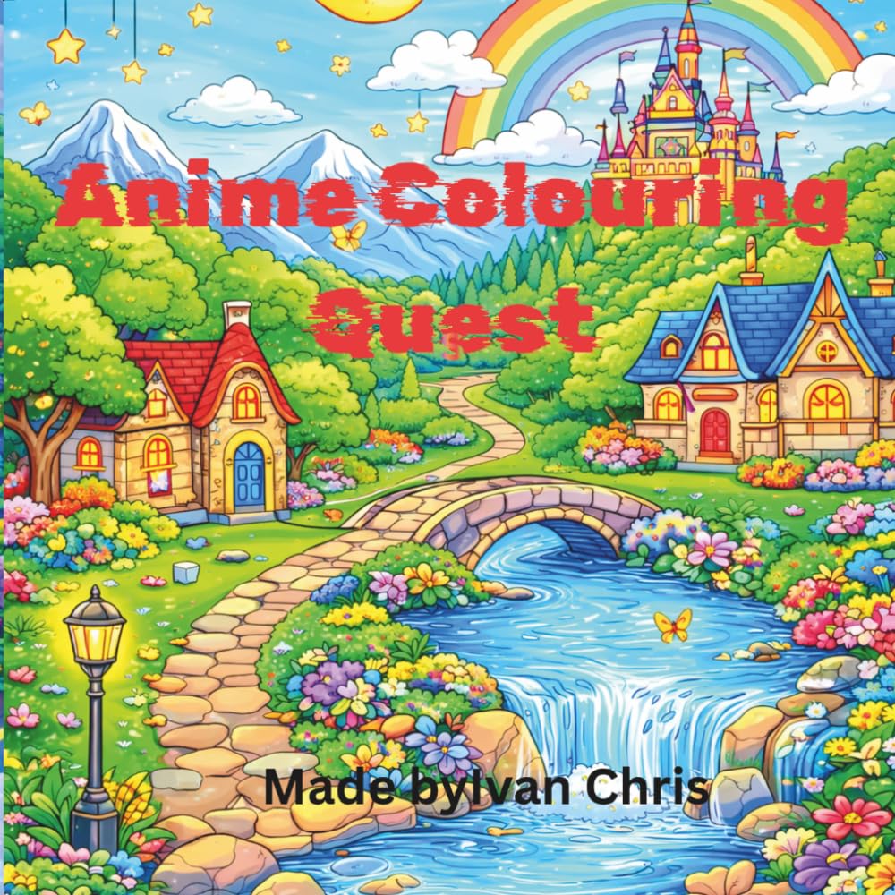 Anime Colouring Quest: Embark in a colouring book journey with anime characters