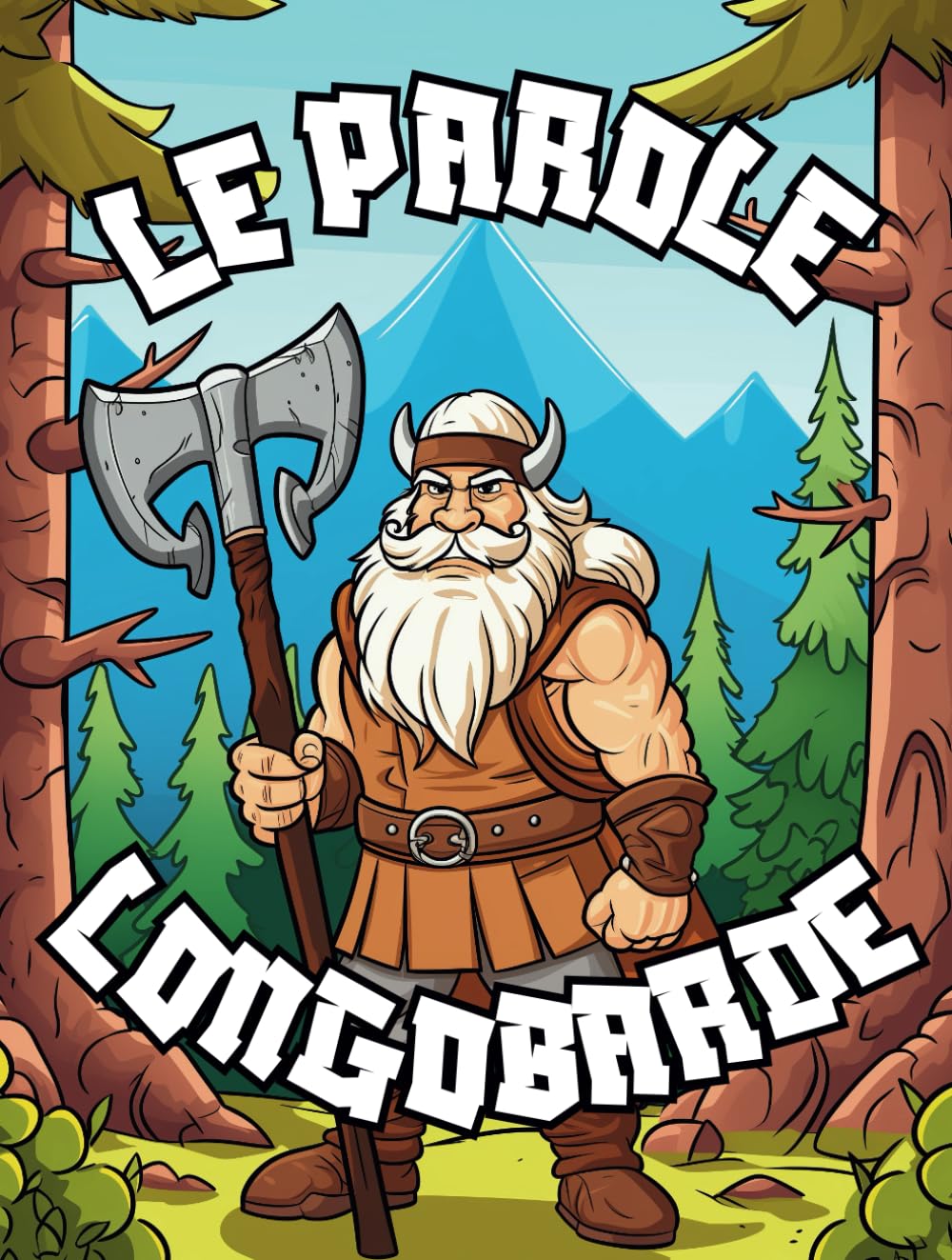 Paroles longobardes cahier coloriage étymologie langue pour adultes et enfants