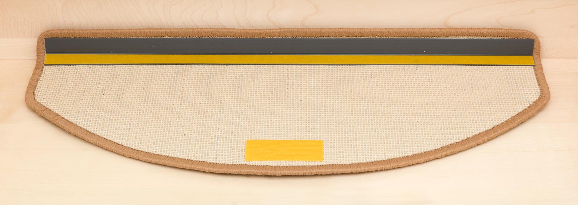 Kettelservice-Metzker Stufenmatten Shaggy - Venus Halbrund - Kaffeebraun & versch. Set. Varianten ! (15 STK.Kaffeebraun)