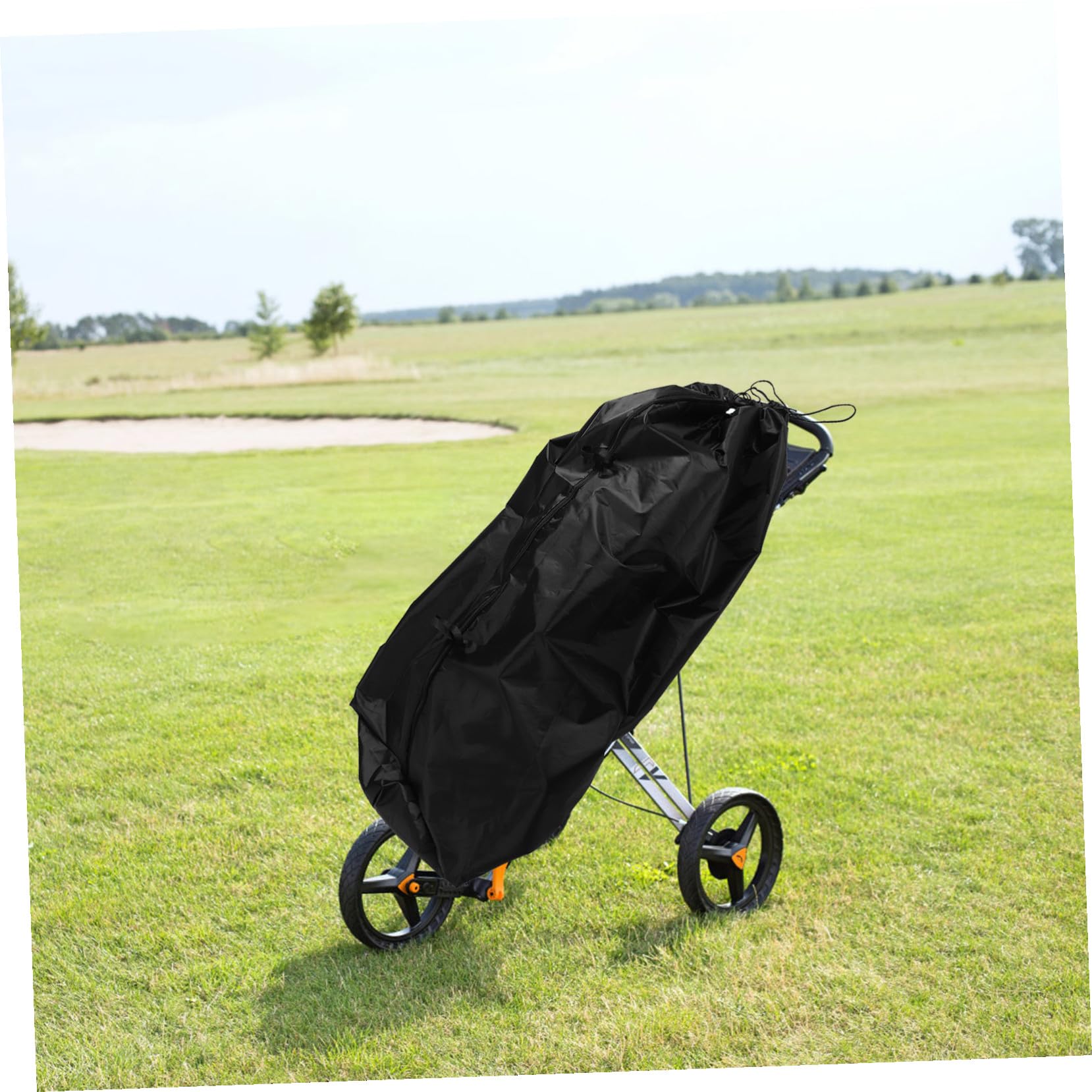 Golfbag Hülle aus Oxford Stoff Leichter Golfschlägerschutz und Staubschutz für Golfbags für Outdoor Sport und Golfplätze