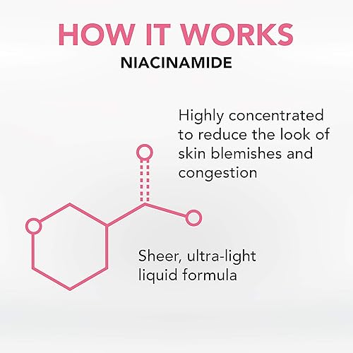 Miniatura 5 de Suero de niacinamida 12 más zinc PCA 2  vitamina B3  zinc  ácido hialurónico se dirige al enrojecimiento la decoloración minimiza los poros grandes