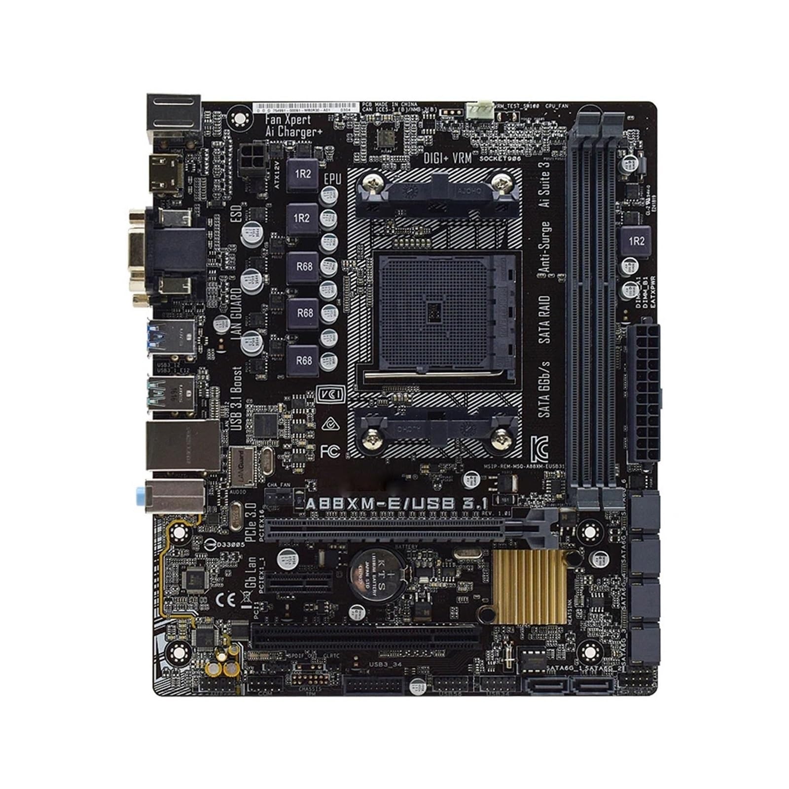 Carte mère DDR3 pour socket FM2+ compatible processeur AMD A88X micro ATX PC