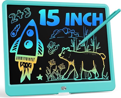 Miniatura 24 de Bravokids - Tablet de escritura LCD de 10 pulgadas para niños de 3 a 6 años, juguete infantil, tablero electrónico, juguete educativo para niños de