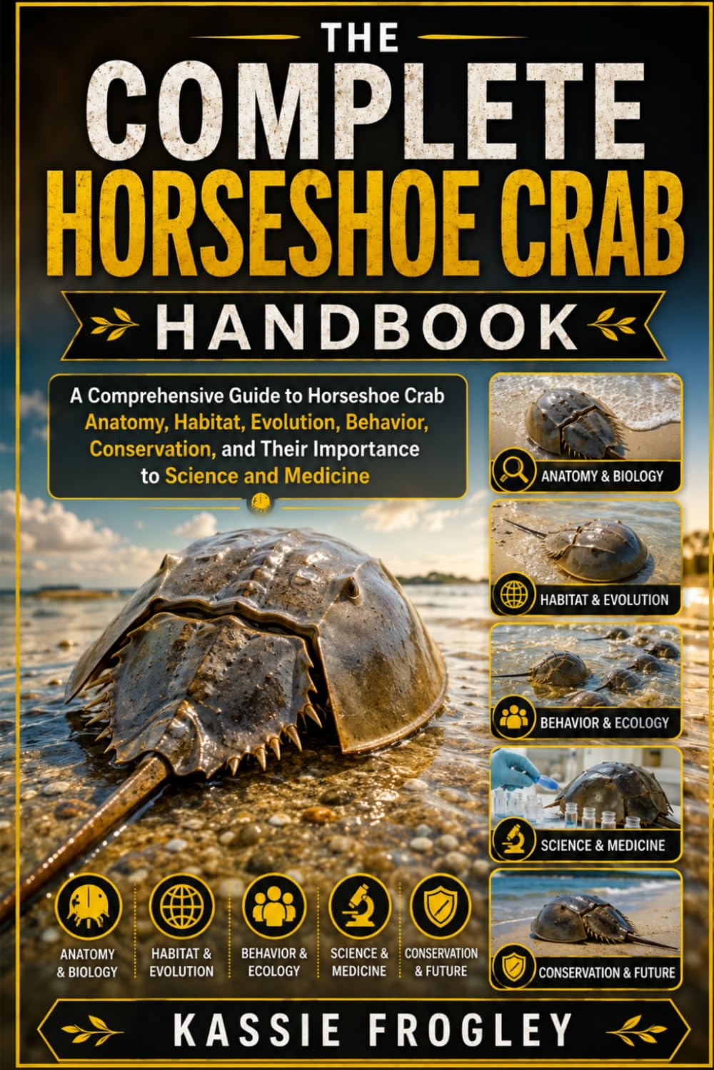 THE COMPLETE HORSESHOE CRAB HANDBOOK: A Comprehensive Guide to Horseshoe Crab Anatomy, Habitat, Evolution, Behavior, Conservation, and Their Importance to Science and Medicine