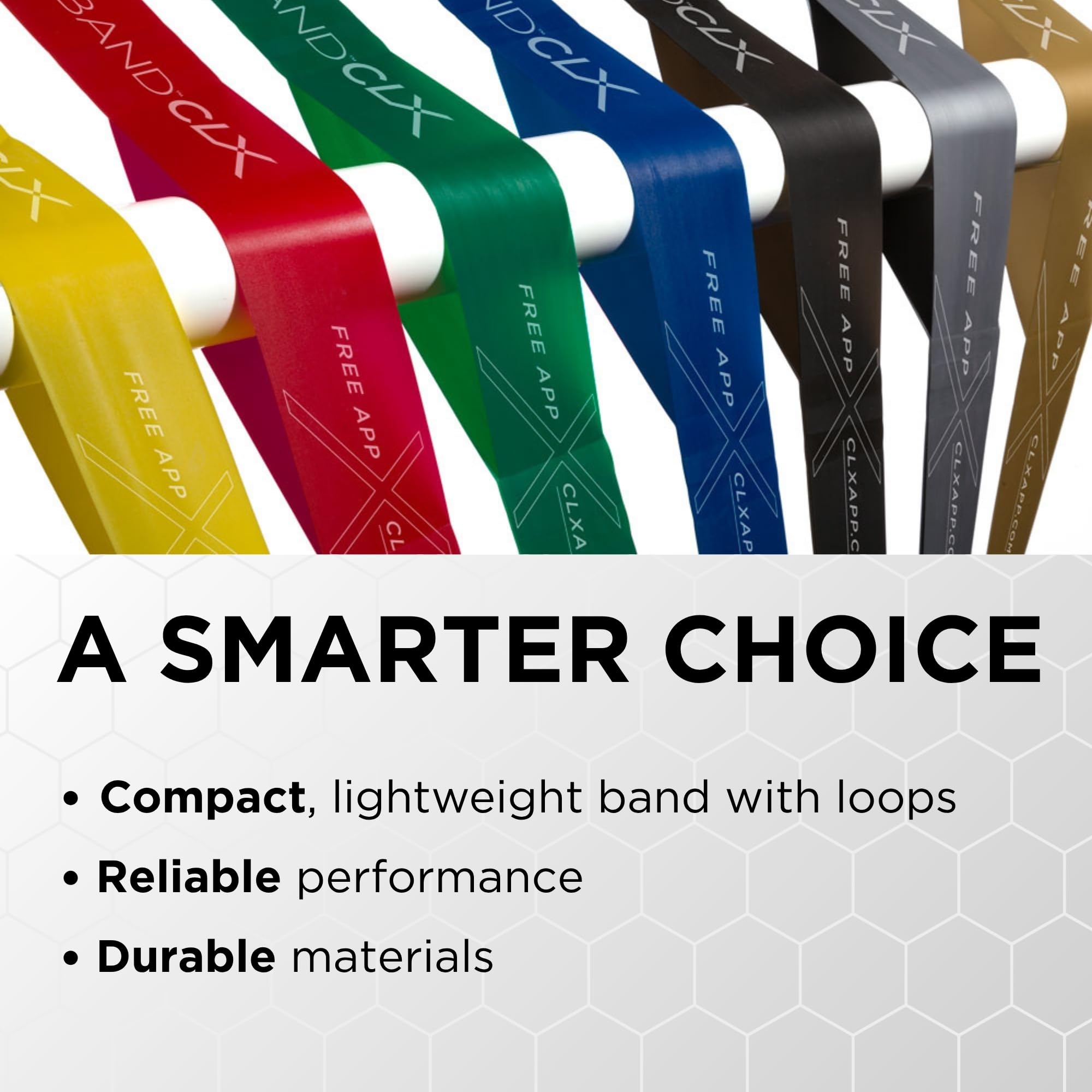 TheraBand taśma oporowa CLX z pętlami, opaska fitness do ćwiczeń w domu i treningu – przenośny sprzęt fitness, najlepszy prezent dla sportowców, indywidualna opaska na 5 stóp, czarna, szczególnie