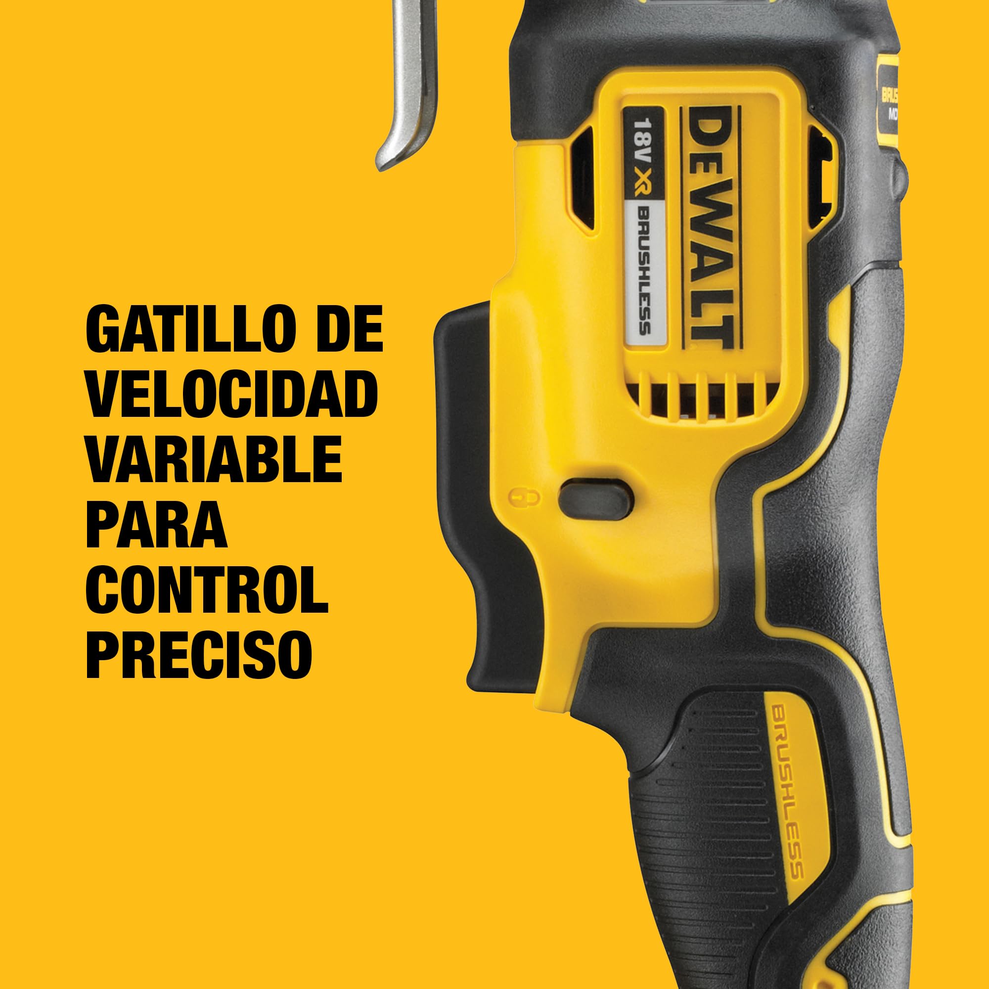 DEWALT Herramienta oscilante sin escobillas 18 V XR, única herramienta en T-STAK, DCS355NT-XJ
