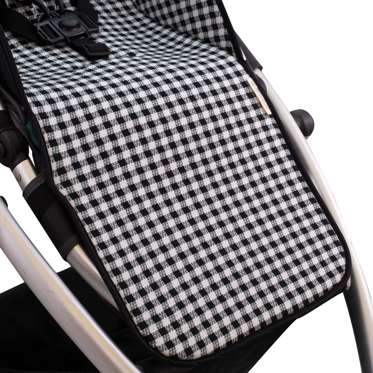 JYOKO Kids pikowany pokrowiec na wózek bawełniany kompatybilny z UPPABABY Vista i Cruz (Vichy)