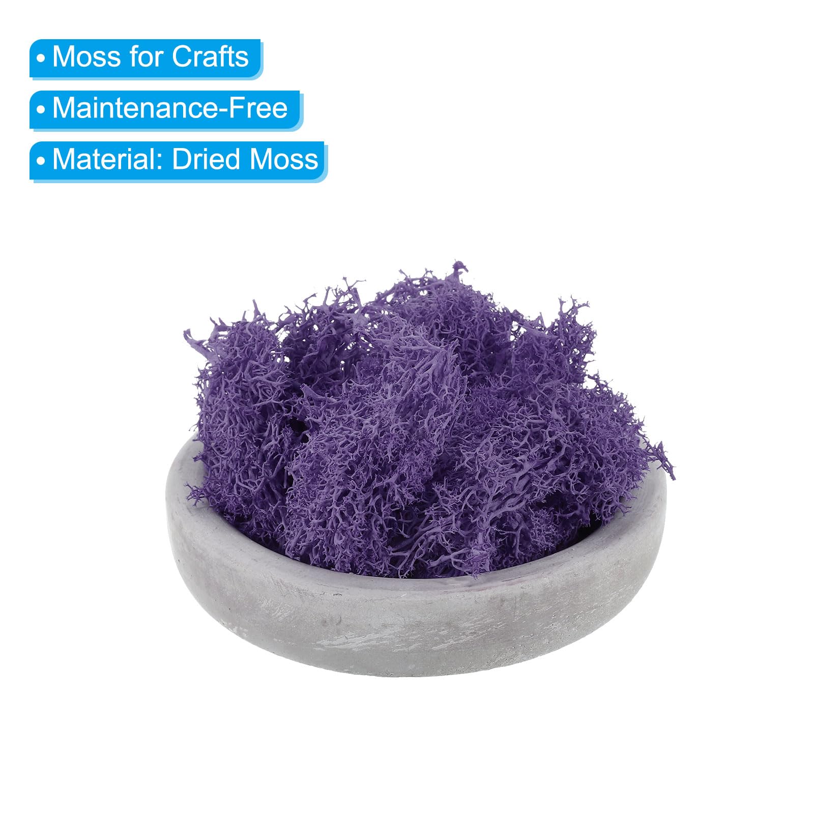 PATIKIL 3.5 OZ Fake Moss - Image 3