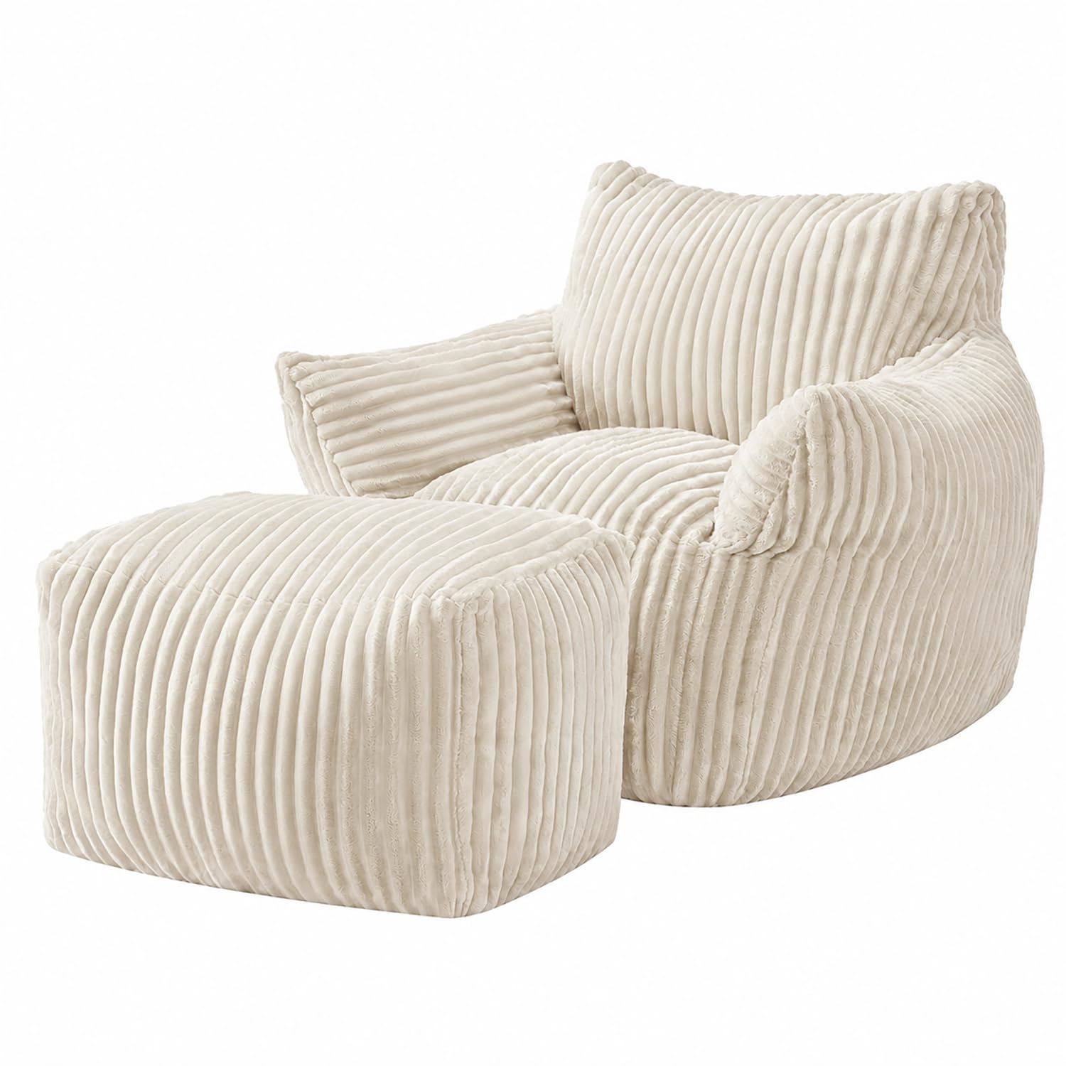 JULY'S SONG Schlafsofas Relaxsessel mit Rückenlehne und Fußstütze