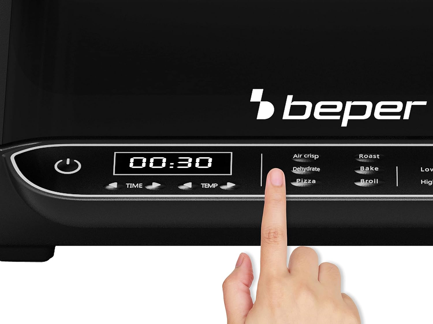 BEPER CUCINOTTO Grill e Friggitrice ad Aria Multifunzione con 8 Programmi - Friggitrice ad Aria, Barbecue, Forno, Piastra Cucina ed Essiccatore + Accessori Inclusi, P101FRI080 BEPER CUCINOTTO Grill e Friggitrice ad Aria Multifunzione con 8 Programmi - Friggitrice ad Aria, Barbecue, Forno, Piastra Cucina ed Essiccatore + Accessori Inclusi, P101FRI080