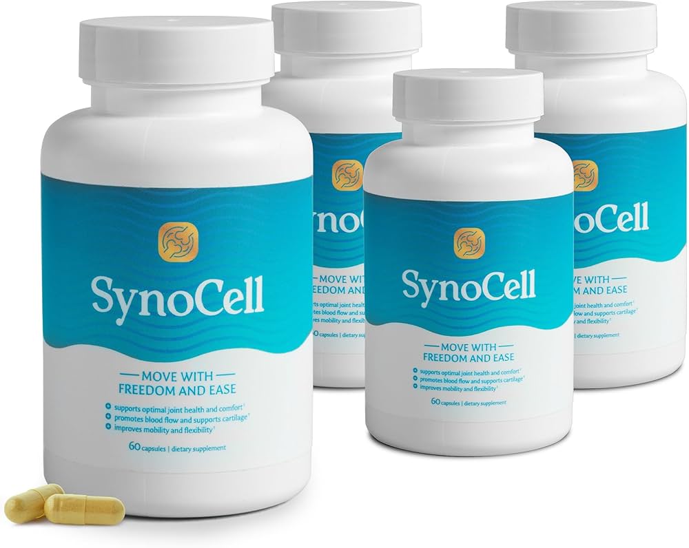 Amazon.com: Synocell Glucosamine Chondroitin Complex 4 Pack