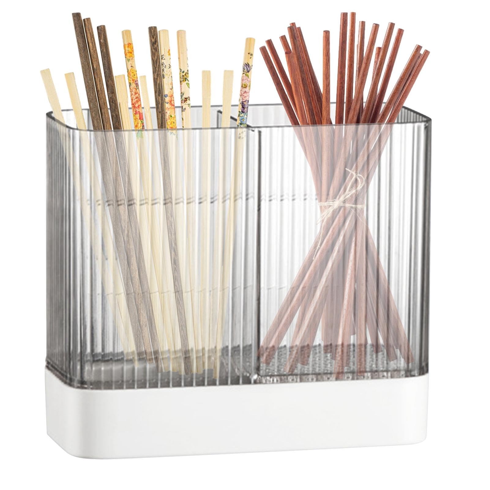 Porte-ustensiles De Cuisine Transparent, Organisateur D'ustensiles De