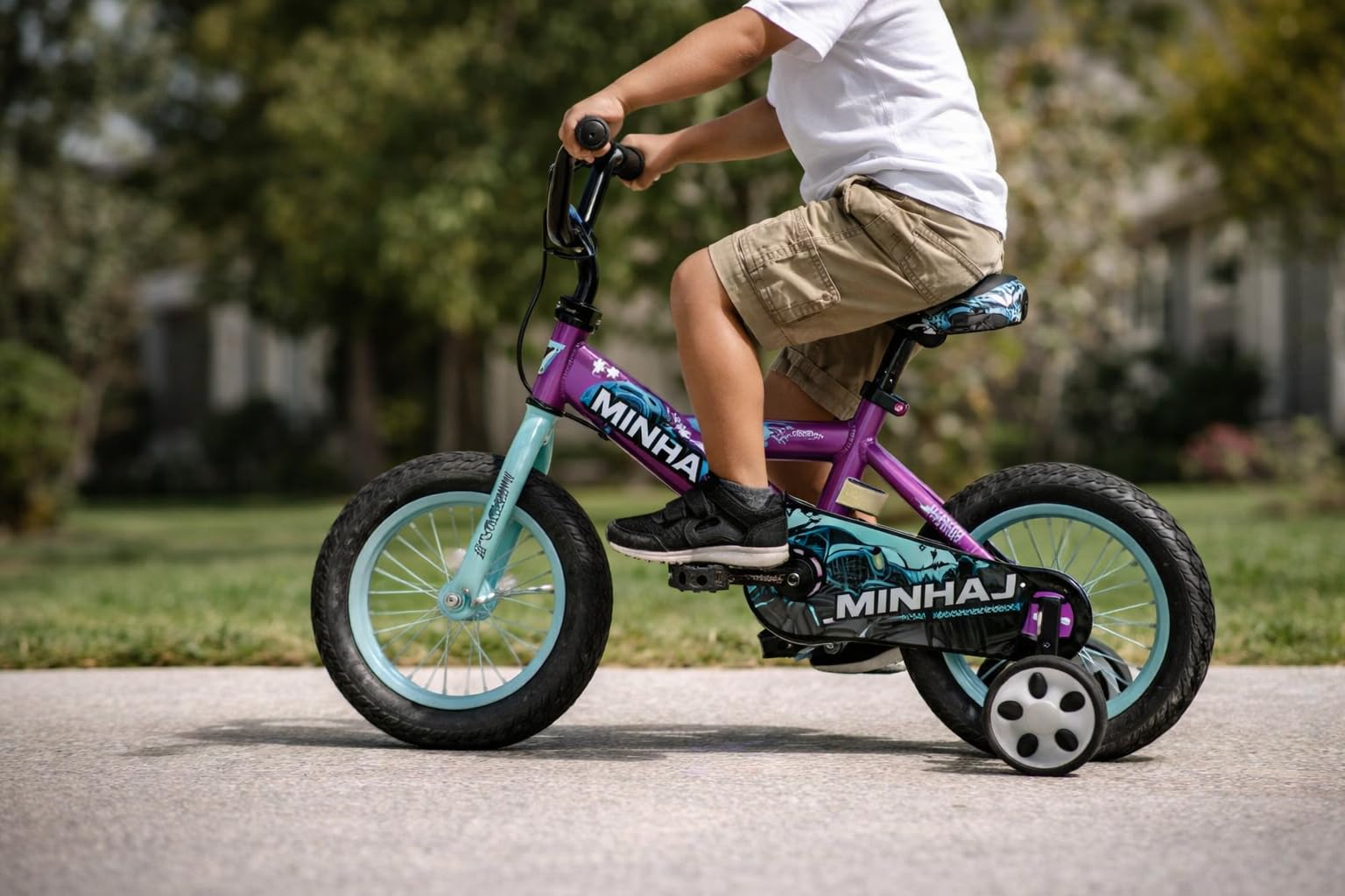 bmx、12インチ Minhaj Sport 12 BMX Bicycle, 12-Inch Wheels, Yellow Blue Red Pink