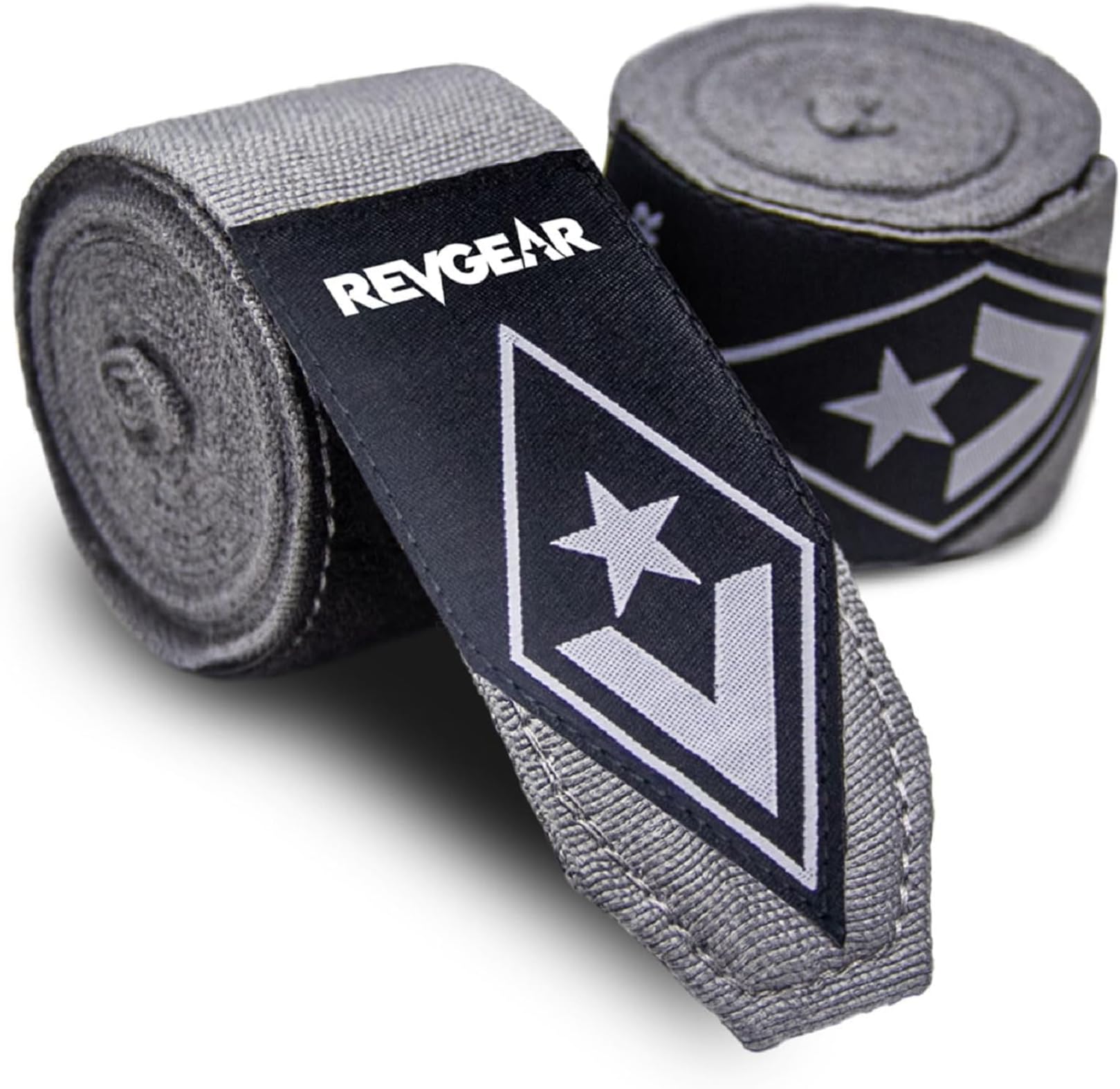 180-Inch Elastic Hand Wraps, Granite Grey