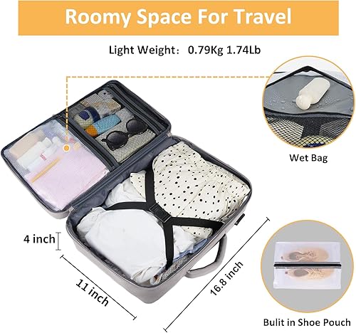 Miniatura 5 de Taygeer Mochila para laptop para mujer, mochila para artículos esenciales universitarios con compartimento para laptop de 15.6 pulgadas, mochila de