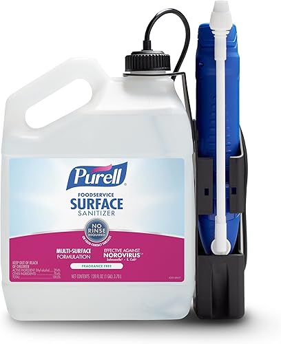 Miniatura 3 de Purell Desinfectante de superficies y desinfectantes pulverizadores alimentados por batería, 128 onzas, paquete de 4 pulverizadores