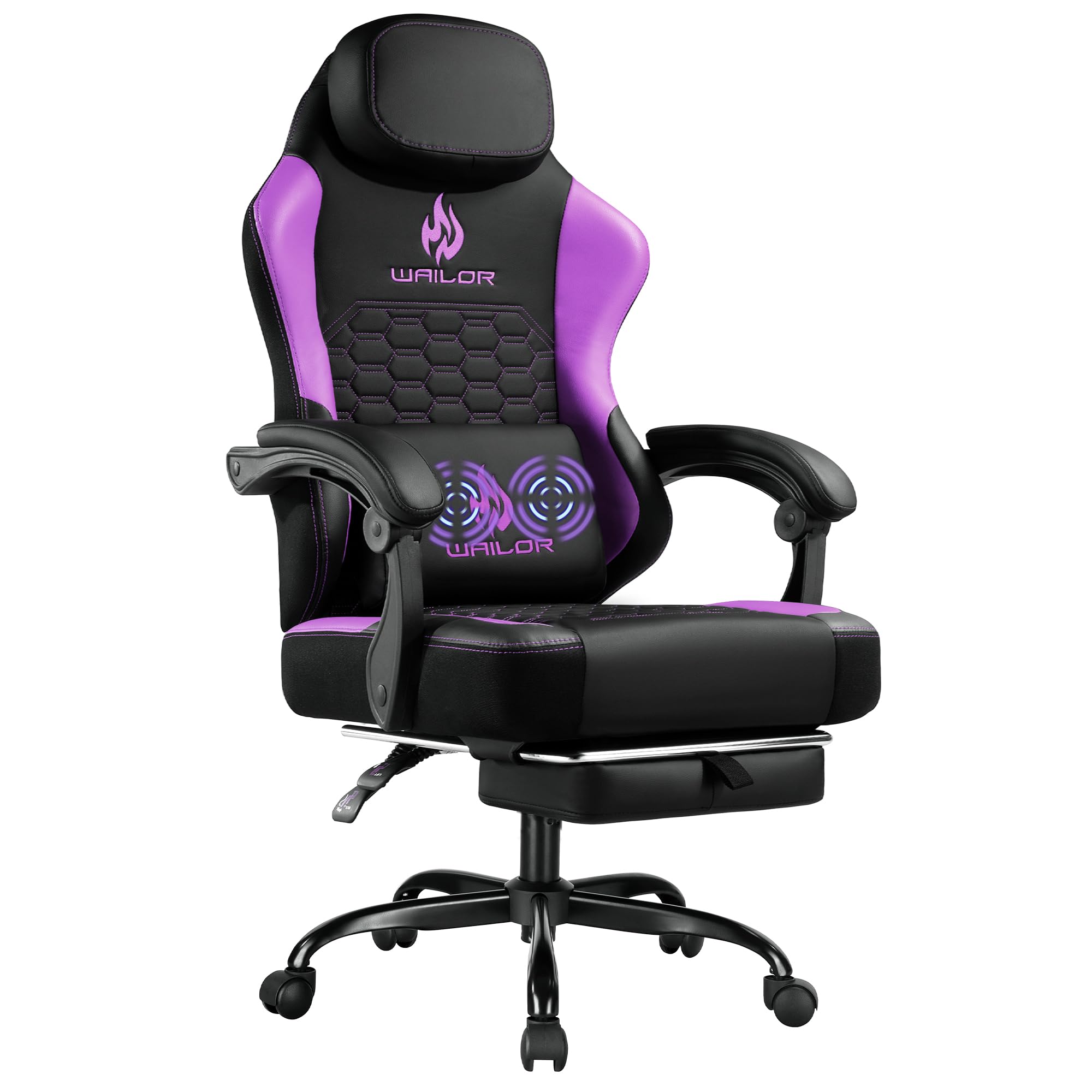 Executive Office Chair Premium Gaming Chair With Massage Lumbar
