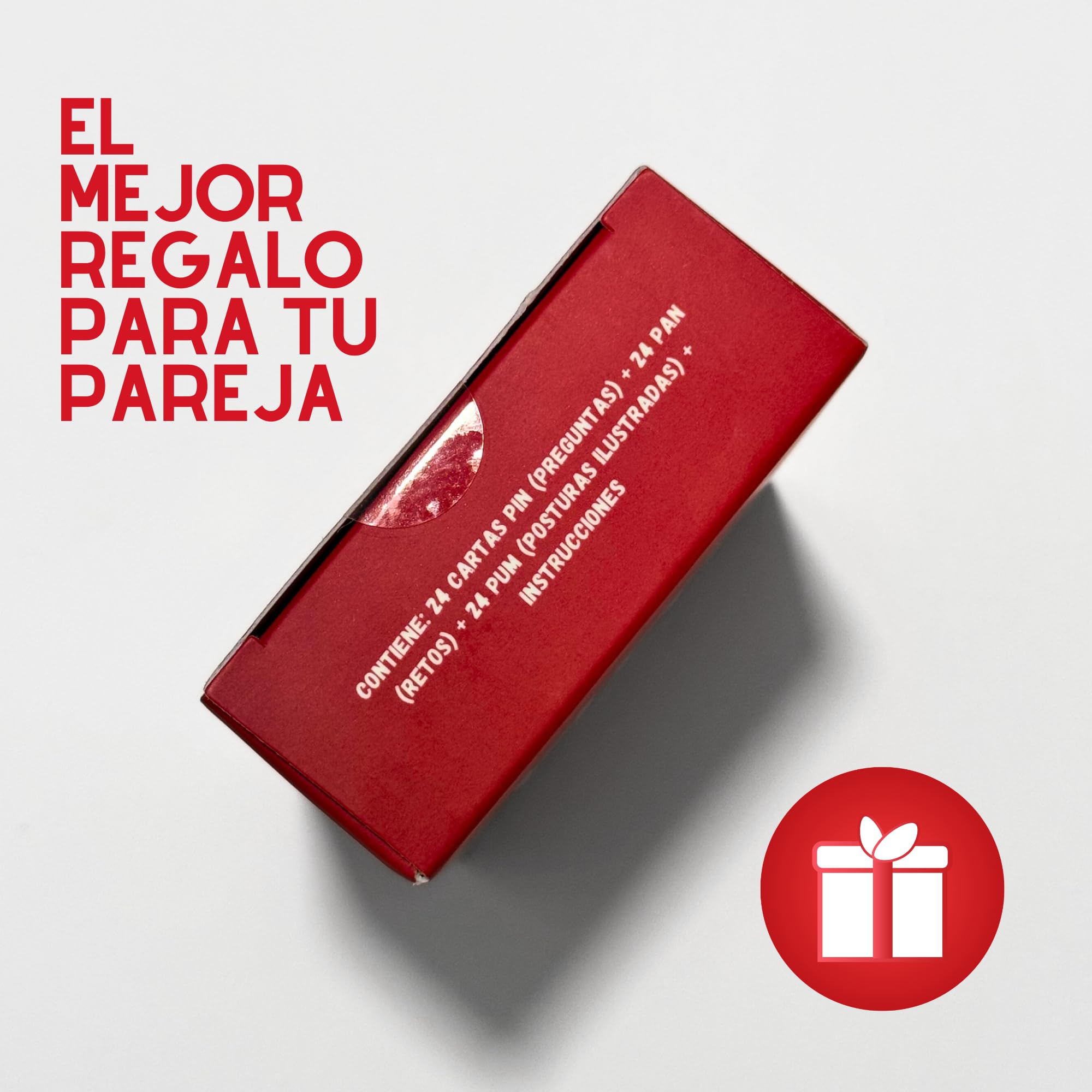 PIN PAN PUM - El Juego para Parejas que Despierta la Conexión y el Deseo - Cartas Divertidas de Preguntas, Retos y Más - Regalo Original para Parejas - Aniversario y San Valentín - Hombre y Mujer