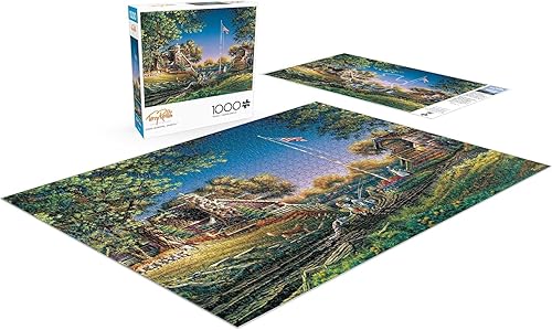Miniatura 4 de Buffalo Games - Terry Redlin - Good Morning, America! - Rompecabezas de 1000 piezas para adultos, rompecabezas desafiante perfecto para noches de