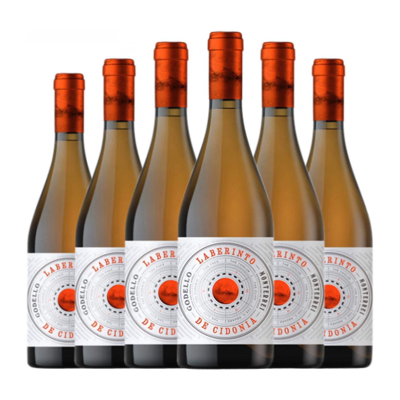 Laberinto de Cidonia Godello Monterrei Crianza 75 cl Vino blanco (Caja de 6 Botellas de 75 cl)