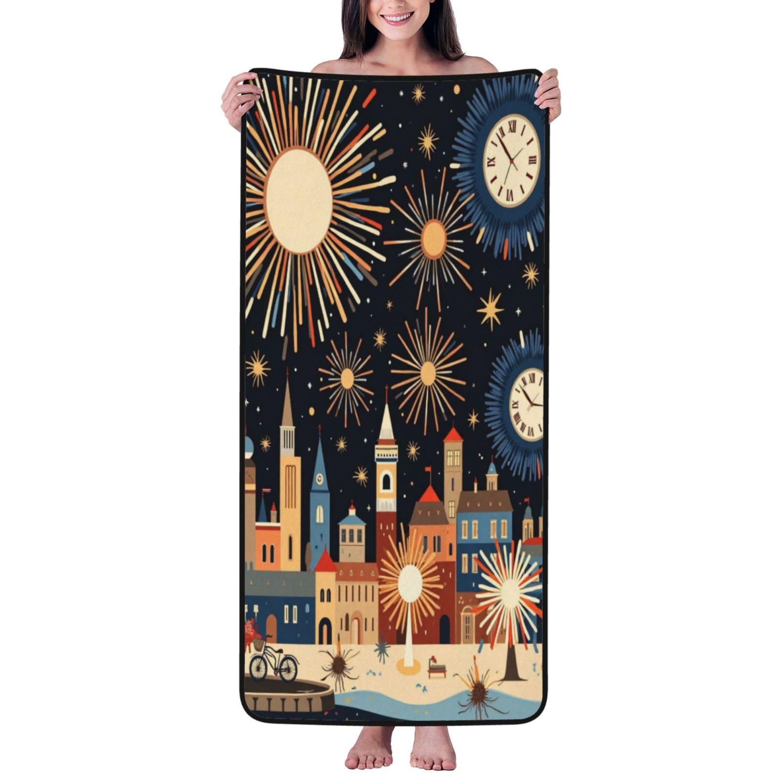 Serviette de bain douce dessin animé pour des moments de bien-être