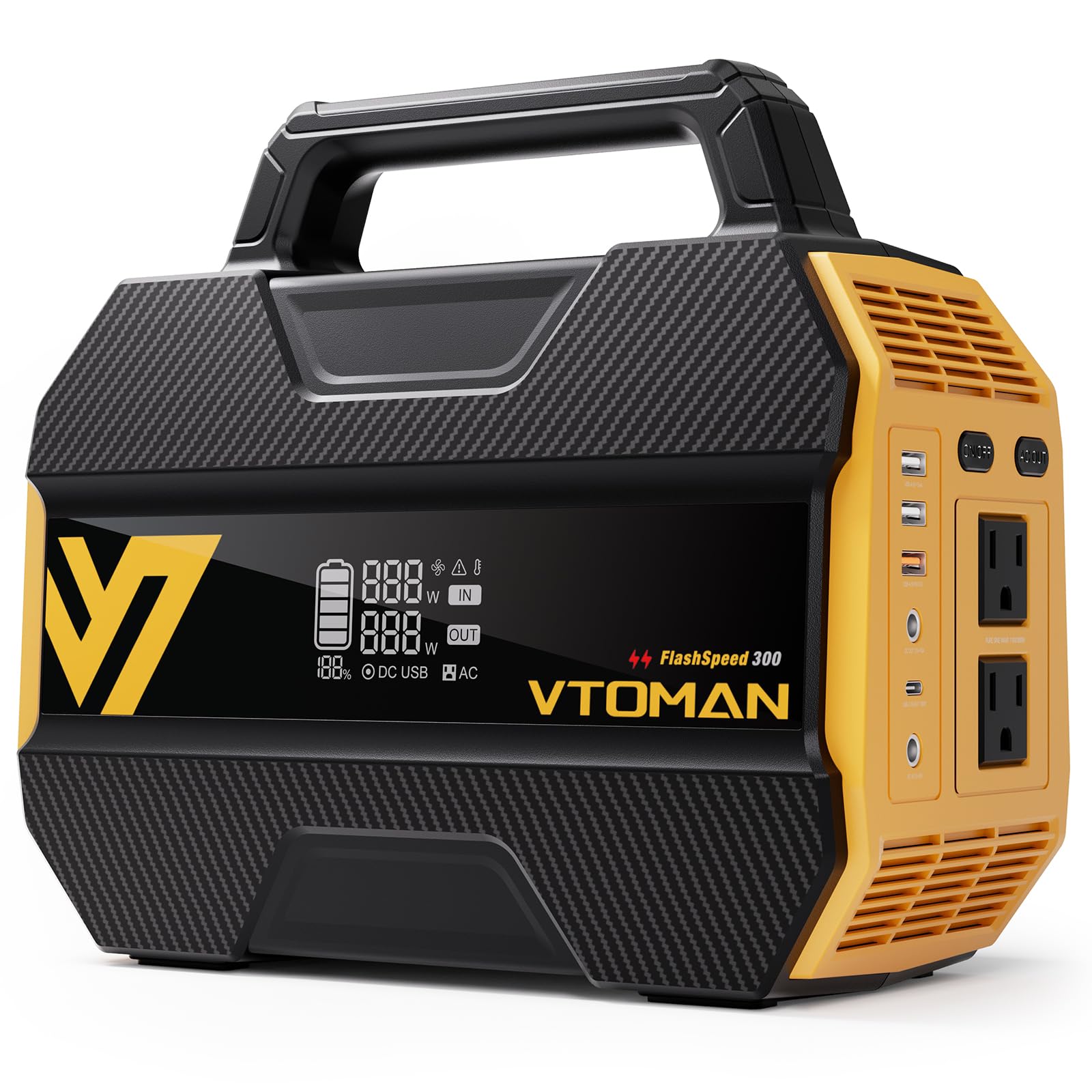 【新品】VTOMAN FlashSpeed 300 ポータブル電源 230Wh Amazon.com : VTOMAN FlashSpeed 300 Portable Power Station