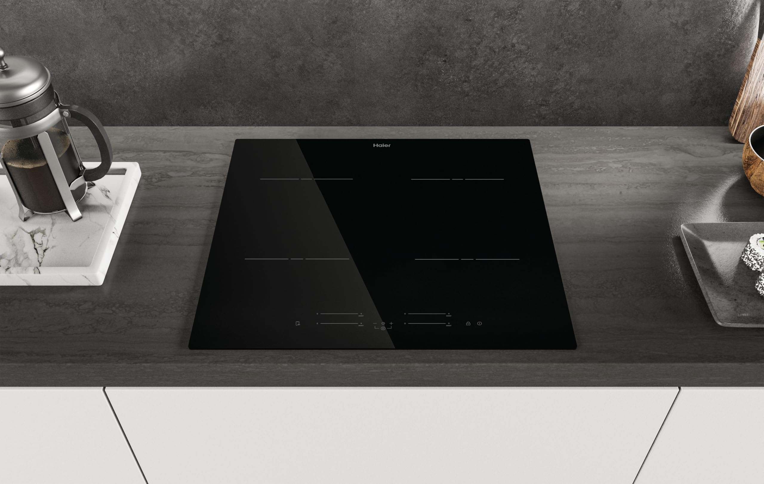 Haier HAISJ64MC, Plaque à induction, Black