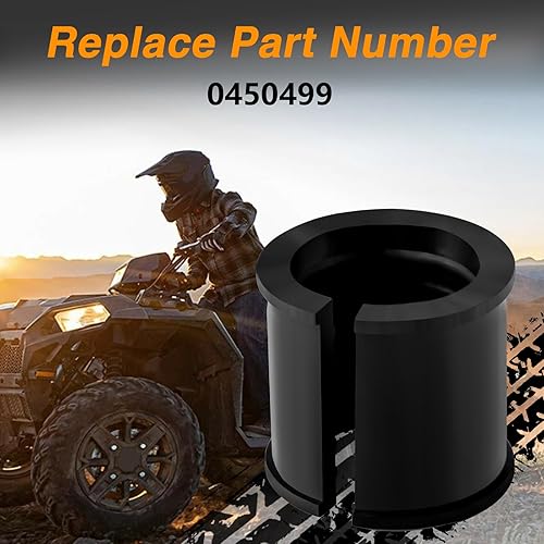 Miniatura 4 de 2 piezas de bujes de eje de dirección compatibles con Polaris Outlaw 50 90 110 Predator 50 90 Scrambler 50 90 Sportsman 110 90 Reemplazar #: 0450499