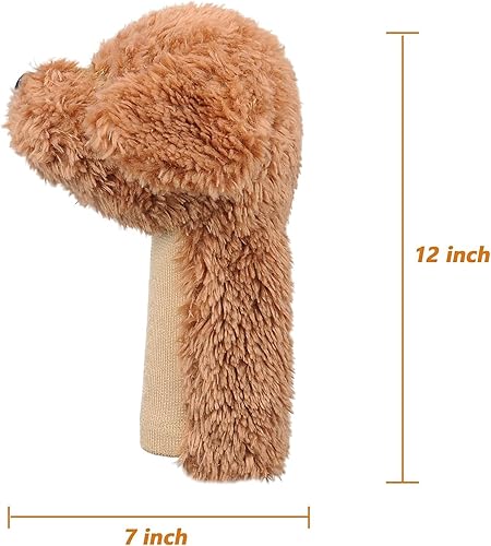 Miniatura 6 de Bozily Fundas de golf, fundas para la cabeza de garabato, fundas para cabeza de palo de golf para perros y garabatos dorados, adorable y suave
