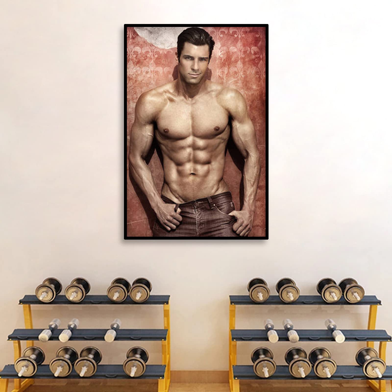 カンフー 高級 キャンバス アート ポスター 76x50cm 海外 大きい