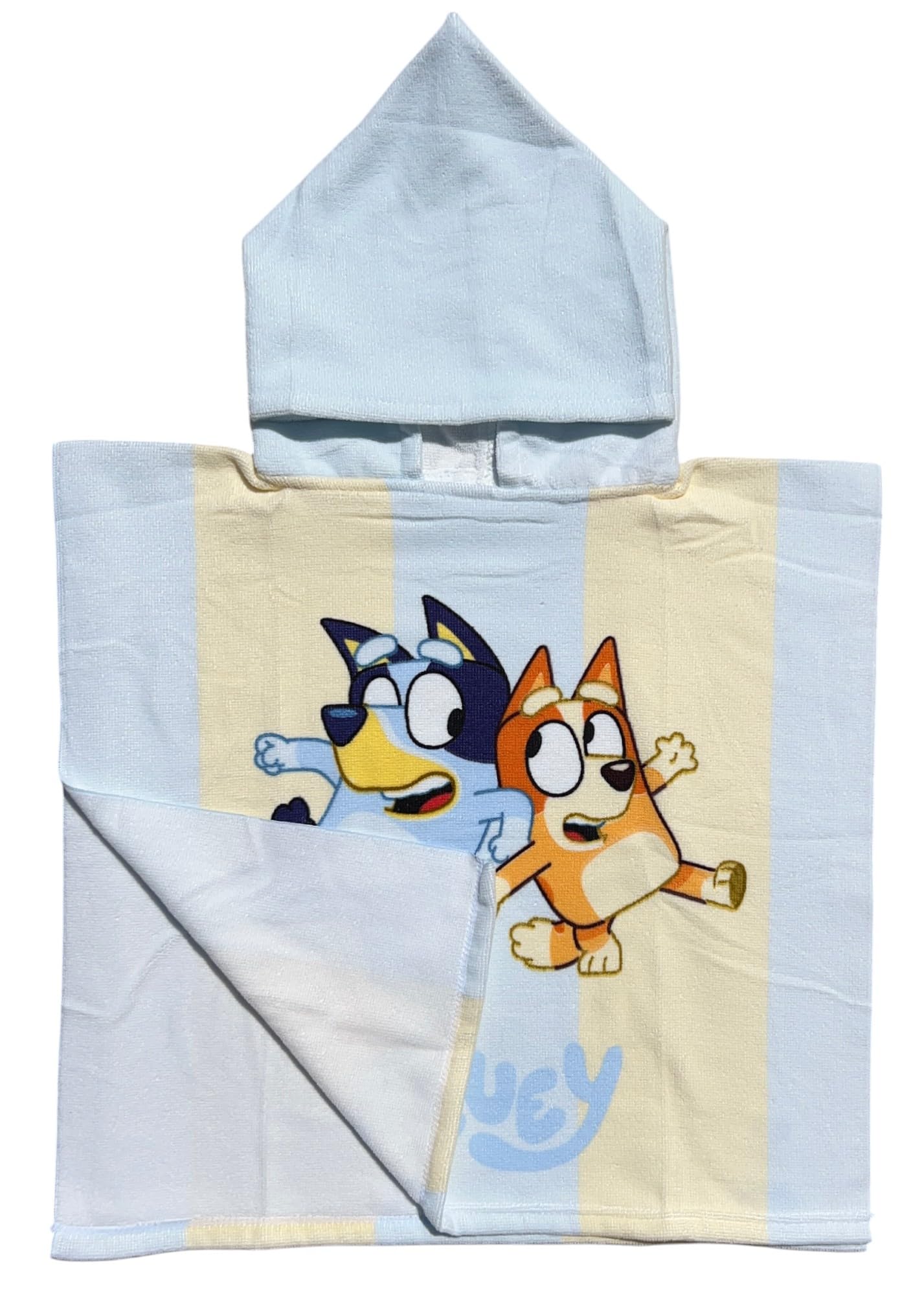 Poncho de baño infantil de microfibra de poliéster 50 x 100 cm