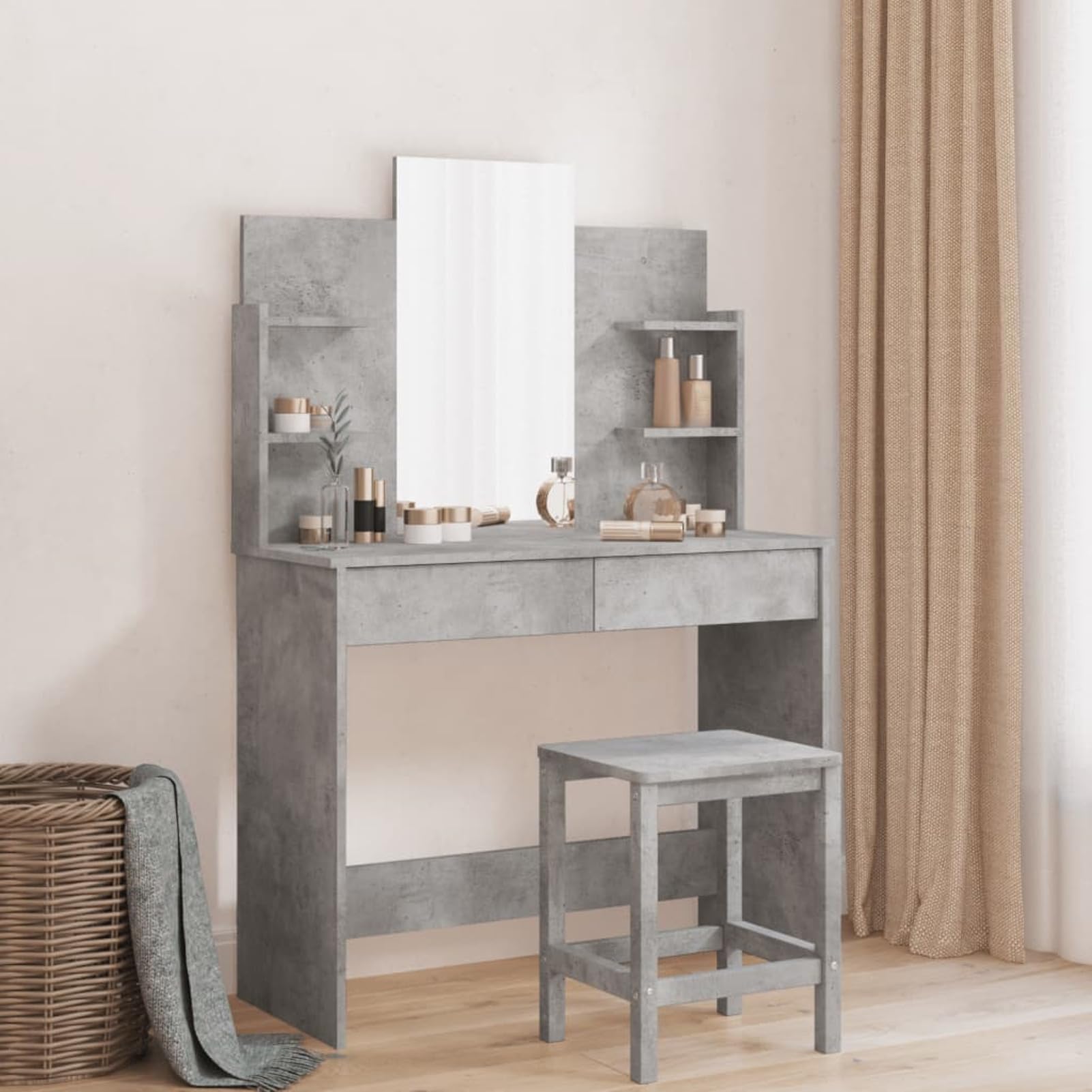 dressing table set grey Halter Long Dress- Valentine | Bloom West Boutique main image 0
