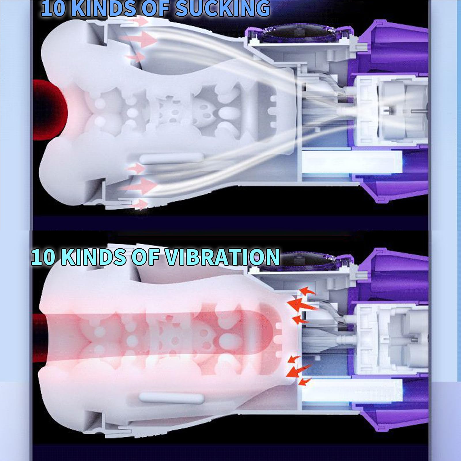 Amazon.com: Automatic Male Masturbator Sex Toys for Men - Male Sex Toy Male  Masturbator Scrotal Vibrations & Penis Pump Hands Free Male Vibrator Pocket  Pussy Sex Machine Adult Sex Toys & Games :